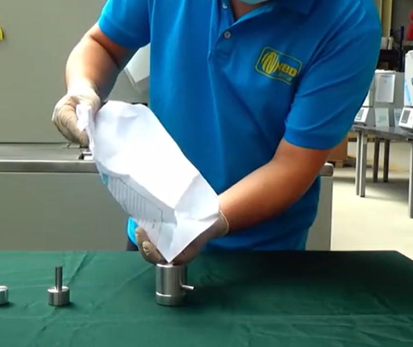 实验室压片模具 科研院校用陶瓷粉末压片模具使用教程
